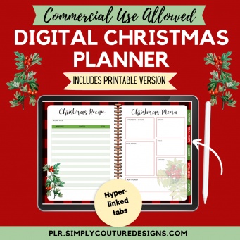Digital + Printable Christmas PLR