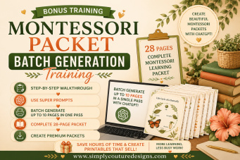 Montessori Packet Batch Generation Training Montessori Packet Batch Generation Training