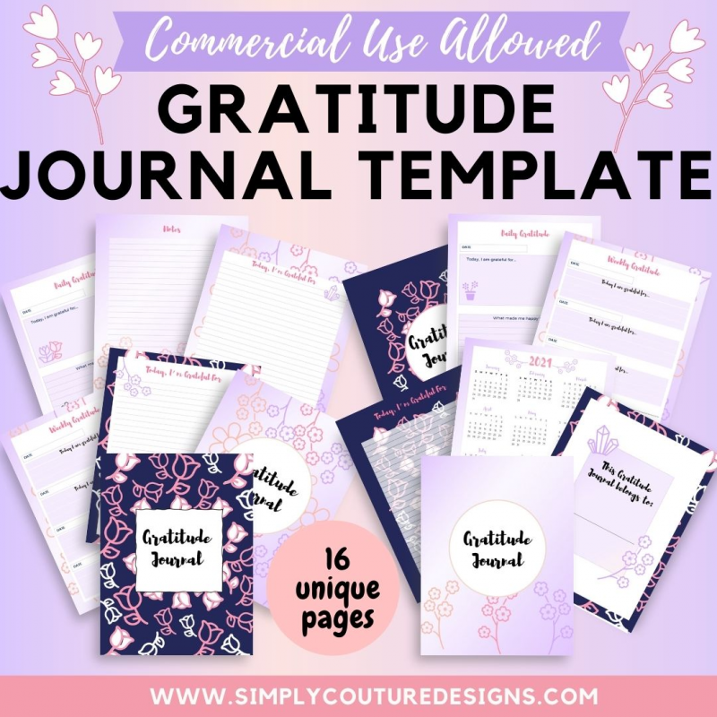 Gratitude Journal Template