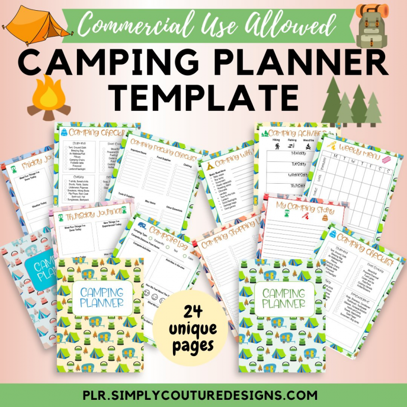 Camping Planner Template