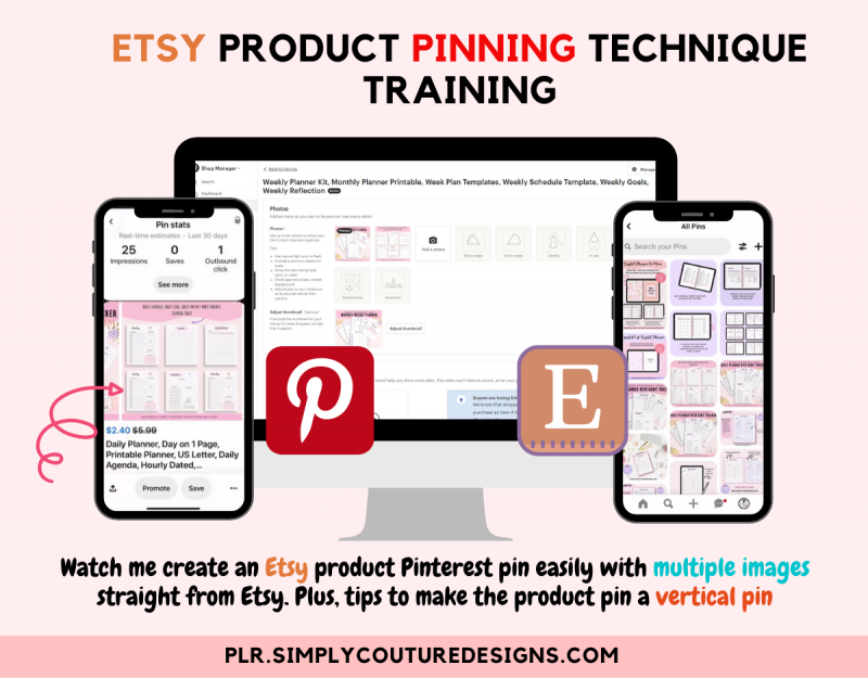 Etsy Product Pinning Technique Training