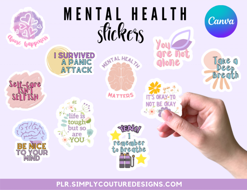 Mental Health Stickers Bump Offer
