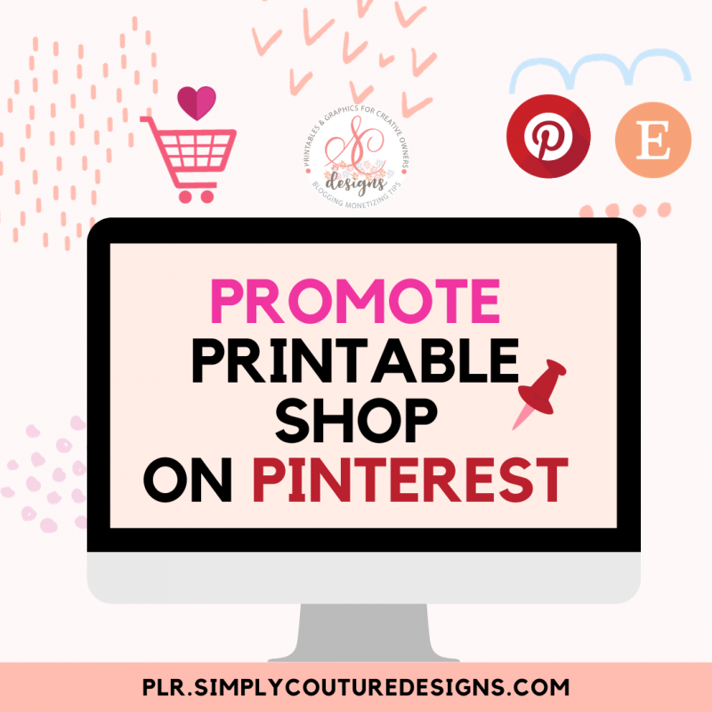 Promote Printable Shop on Pinterest Training