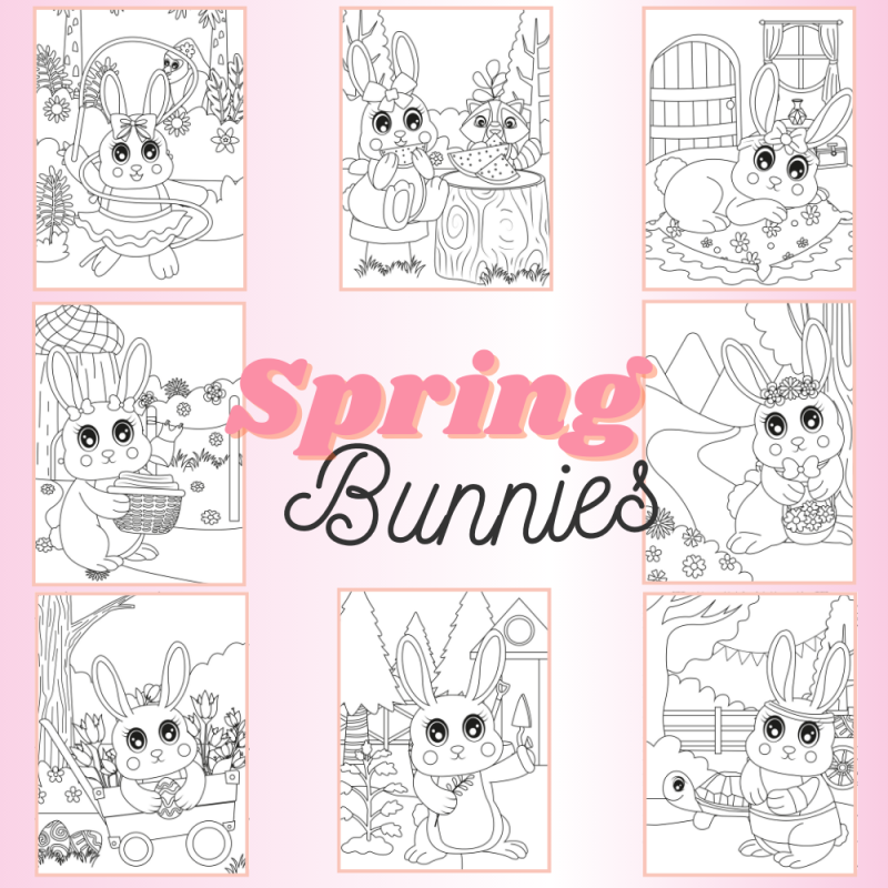 Spring Bunnies Bronze Pack