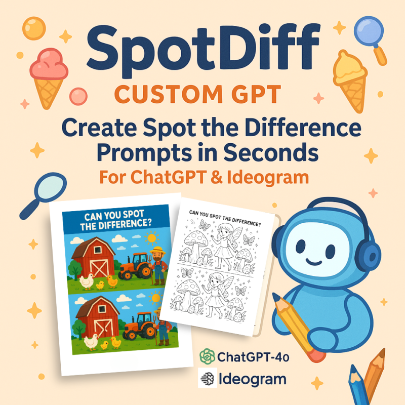 SpotDiff Designer Custom GPT