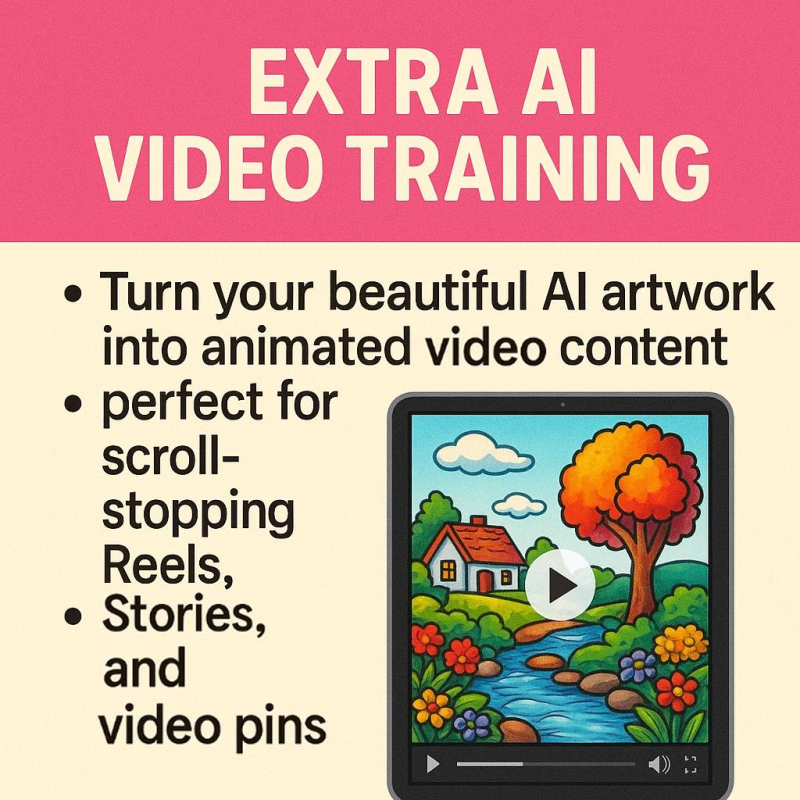 Artistic AI Video Training