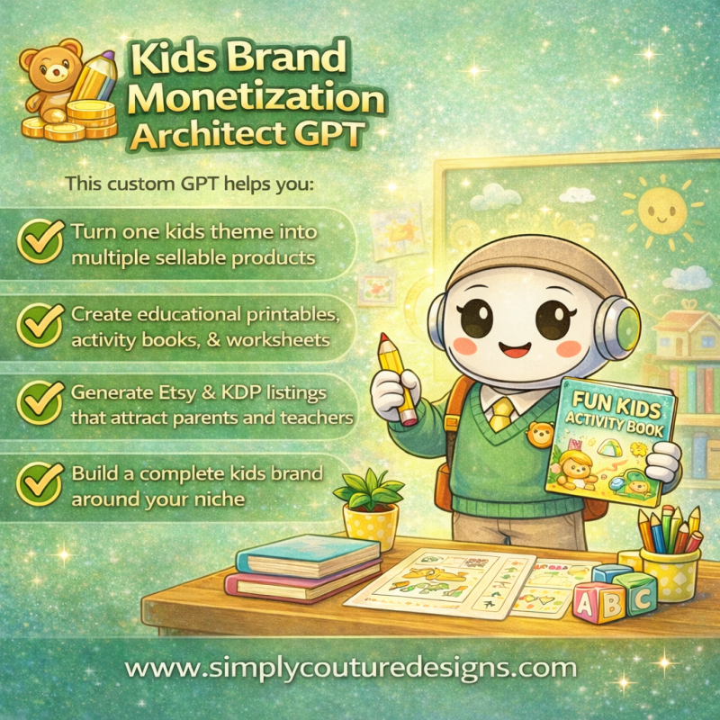 Kids Brand Monetization Architect GPT