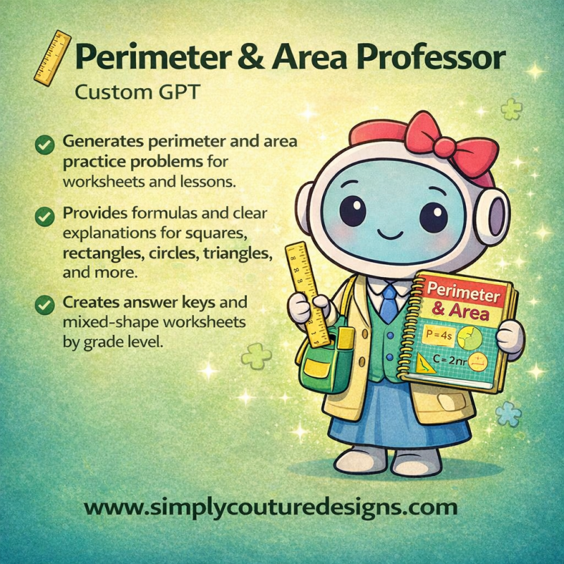 Perimeter & Area Professor GPT