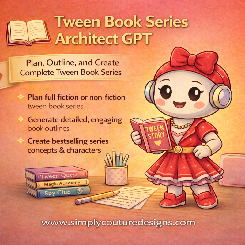 Tween Book Series Architect GPT