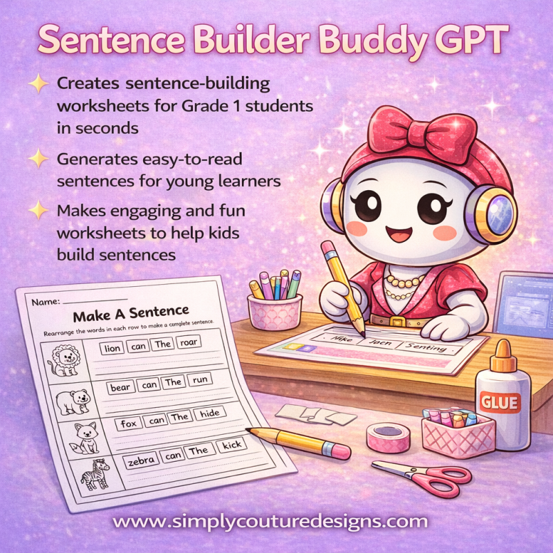 Sentence Builder Buddy GPT