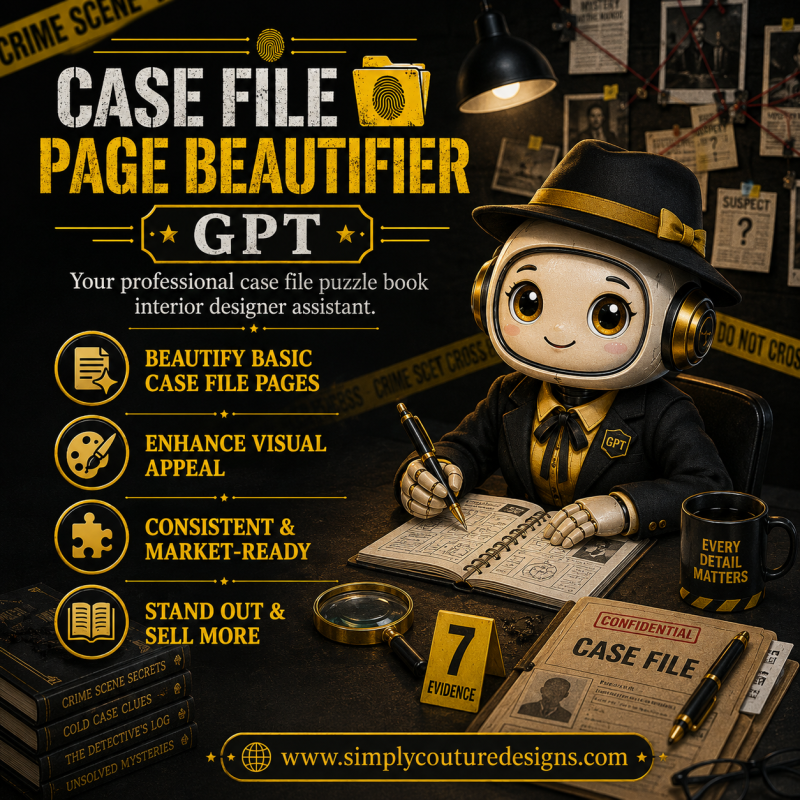 Case File Page Beautifier GPT