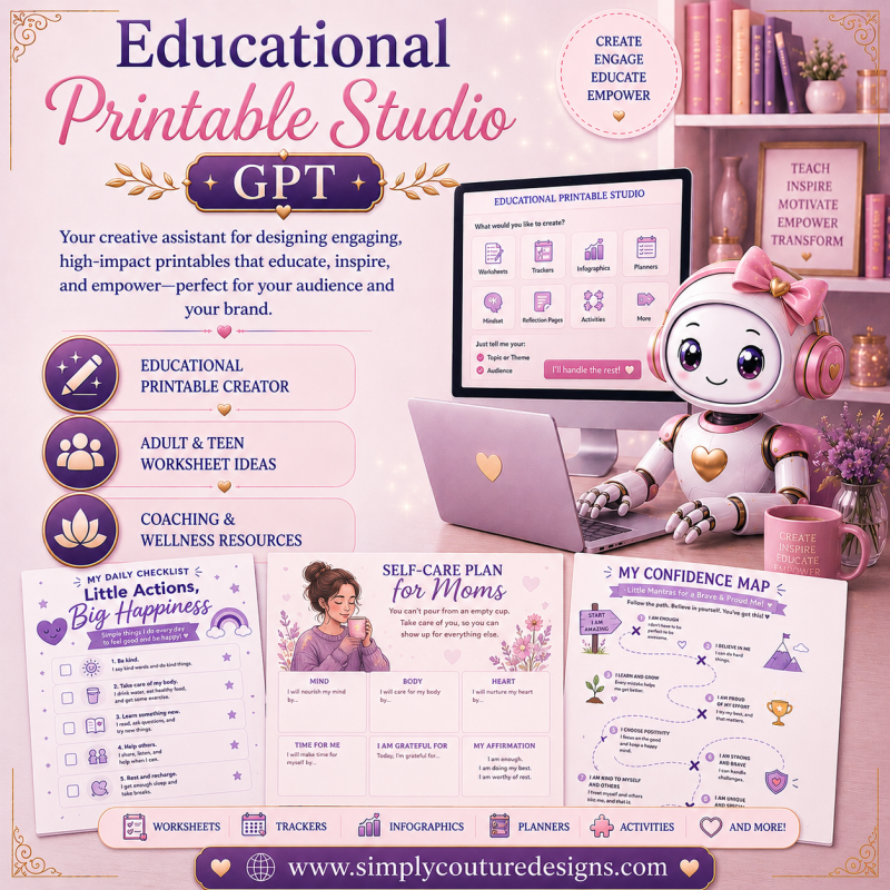 Educational Printable Studio GPT