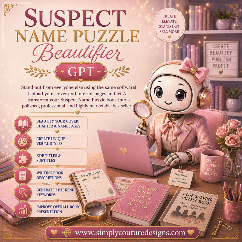 Suspect Name Puzzle Beautifier GPT
