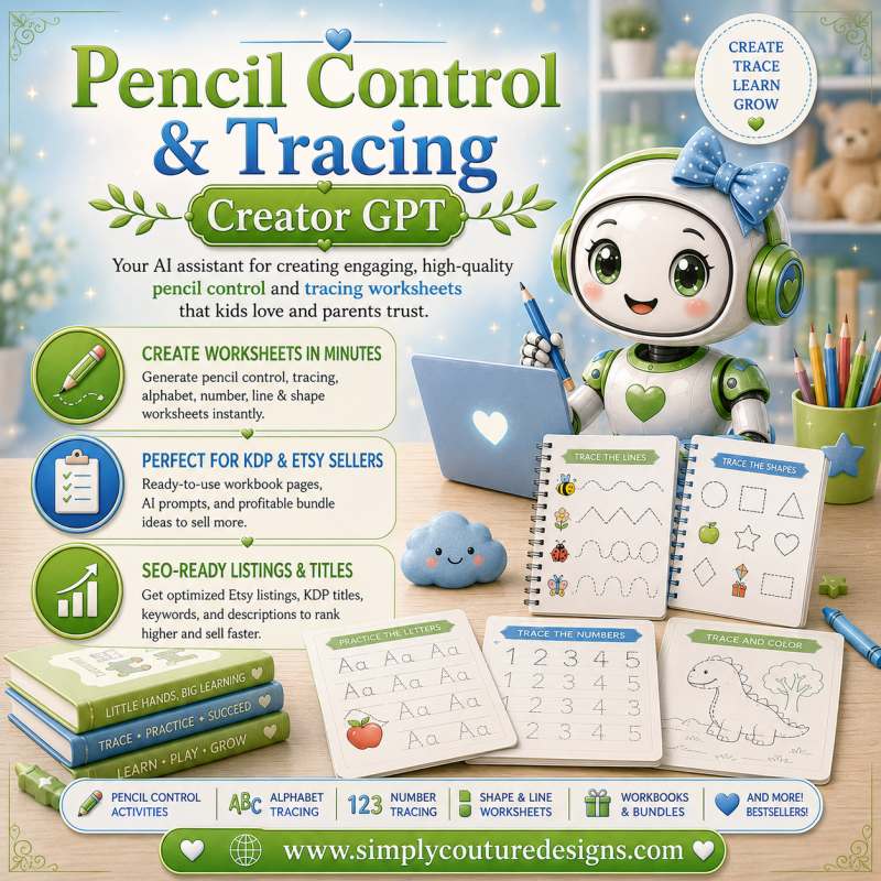 Pencil Control and Tracing Creator GPT