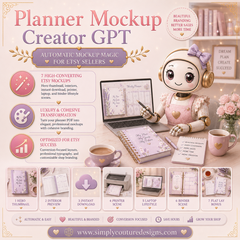 Planner Mockup Creator GPT