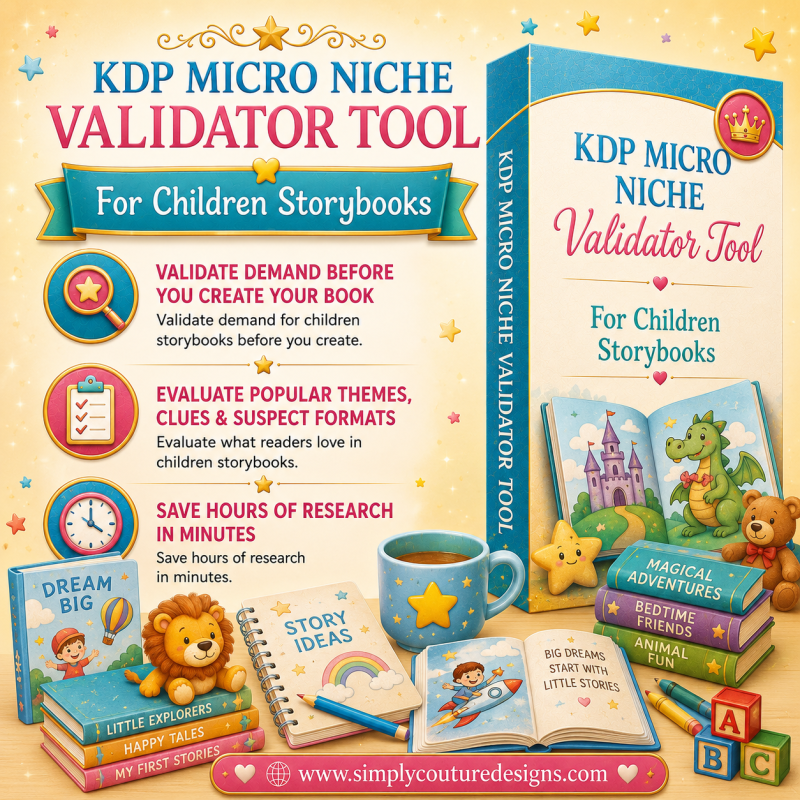KDP Micro-Niche Finder Tool For Children Storybook