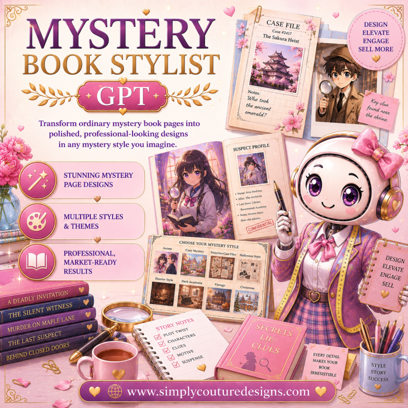 Mystery Book Stylist GPT