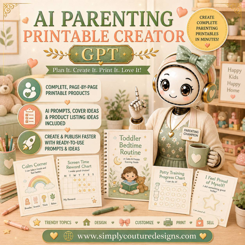 AI Parenting Printable Creator GPT