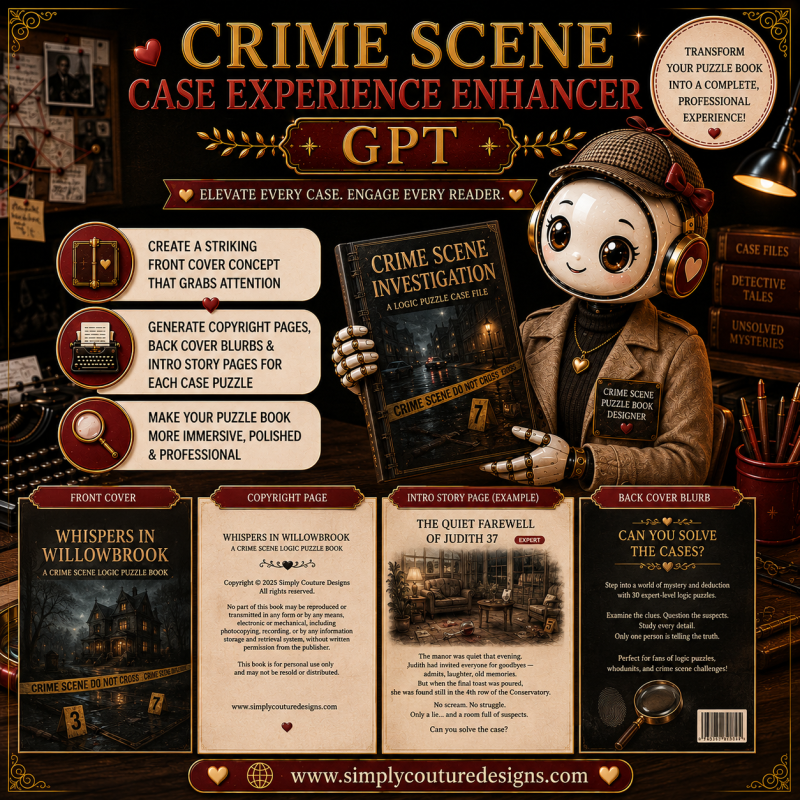 Crime Scene Case Experience Enhancer GPT