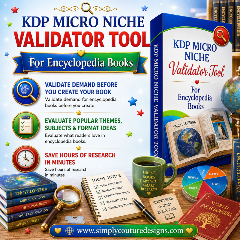 KDP Micro-Niche Finder For Encyclopedia Books