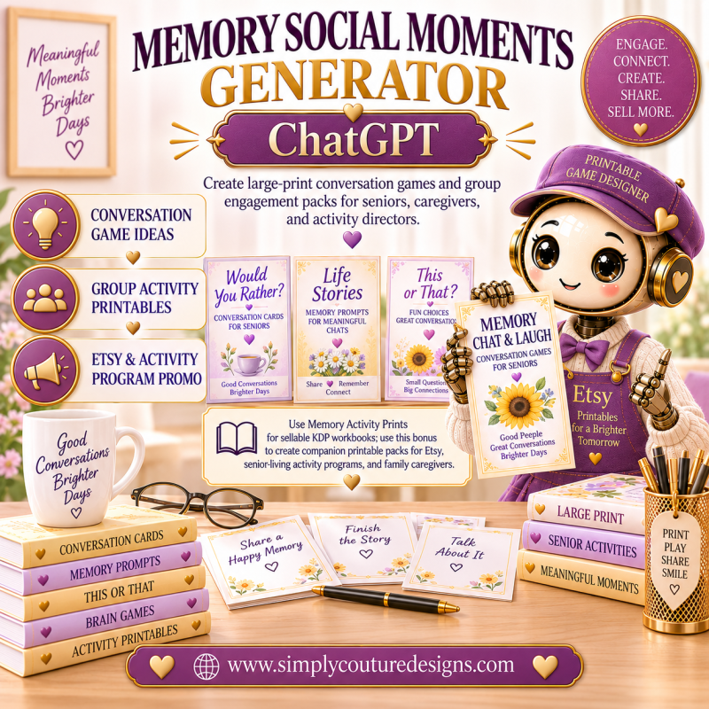 Memory Social Moments Generator ChatGPT Skill