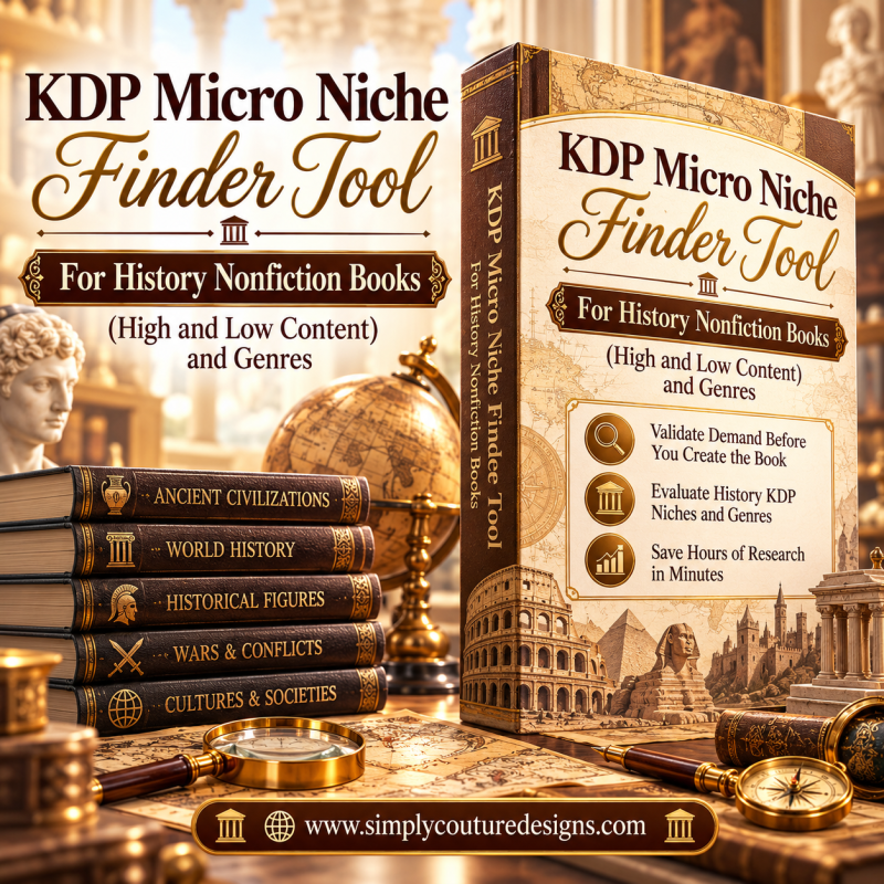 KDP Micro-Niche Finder For History Nonfiction Books