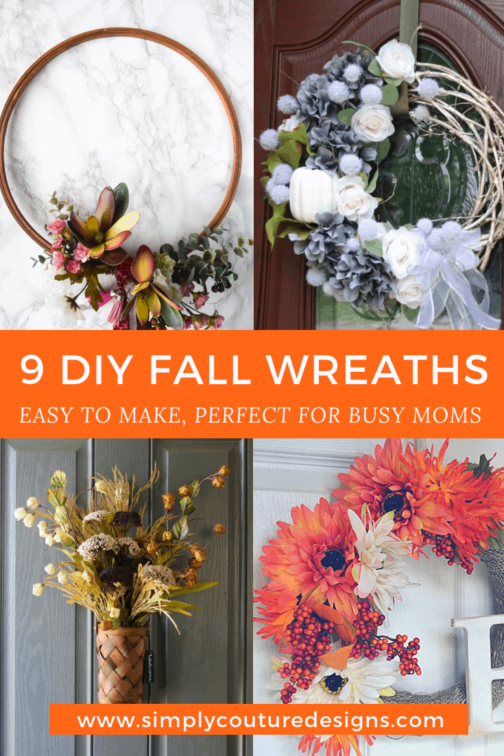 DIY Fall Wreath Ideas for front door