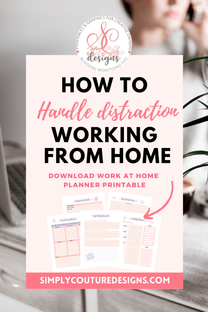 How to deal with distraction when working from home #workfromhome #dealwithdistraction